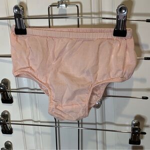 Nordstrom Light Pink Kids Bottoms Diaper Cover Panties Underwear Size 18 months